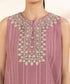 Women's Unstitched Light Khaddar Pink Embroidered 3 Piece Suit